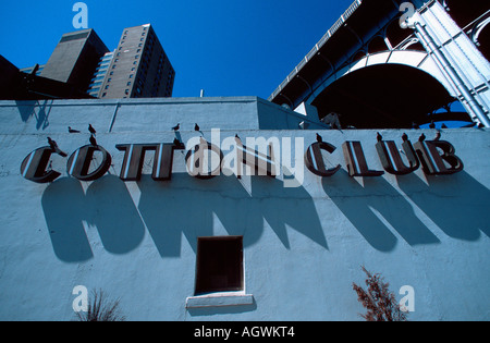 Chambre avant de la Cotton Club / New York / des la façade Cotton Club Banque D'Images