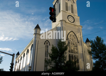 Wilmot United Church, à Fredericton, Nouveau-Brunswick, Canada Banque D'Images