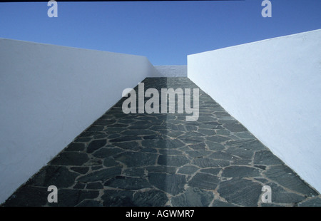 Entrée / Mirador de Morro Velosa / Eingang Banque D'Images