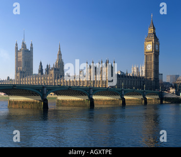 Chambres du Parlement, le Palais de Westminster, Londres, Angleterre, Royaume-Uni Banque D'Images