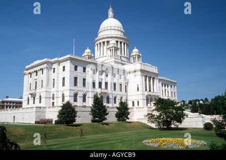 Providence, Rhode Island State Capitol Building RI Banque D'Images