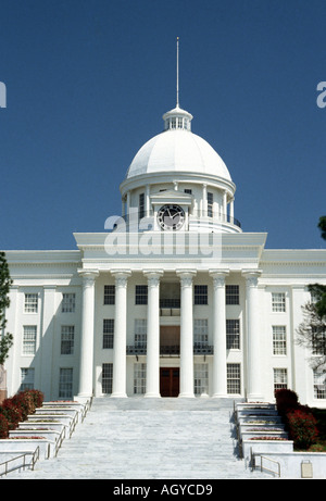 Montgomery Alabama State Capitol Building Banque D'Images