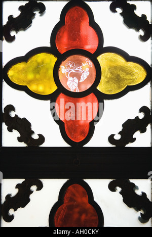 Verre souillé Banque D'Images