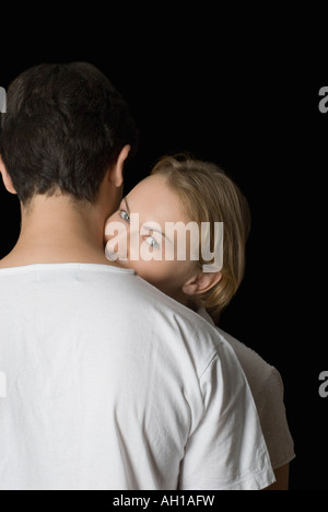 Close-up of a young couple Banque D'Images