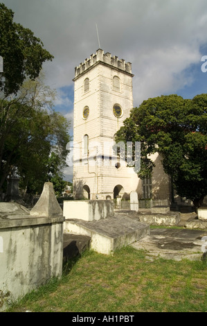 Cathédrale St Michael, St Michael's Row, Bridgetown, Barbade Banque D'Images