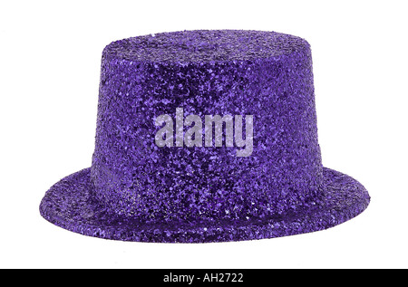 Costume party hat sur un fond blanc Banque D'Images