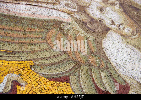 Rome Italie Basilique de Saint Peter Dome et l'Art de la mosaïque Banque D'Images