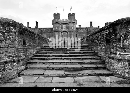 Château de Herstmonceux, près de Hailsham. East Sussex, UK Banque D'Images