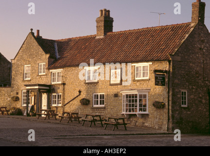 Fauconberg Arms, Coxwold village, North York Moors National Park, North Yorkshire, Angleterre, Royaume-Uni. Banque D'Images