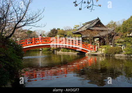 Shinsen en garden city Kyoto l'île de Honshu au Japon Banque D'Images