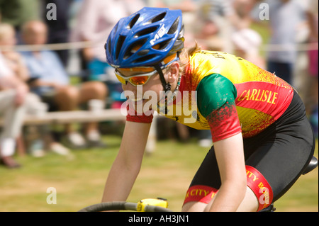 Sports cyclistes à Ambleside, Lake district, UK Banque D'Images