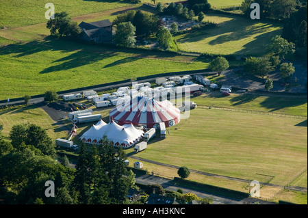 Billy smarts circus à Grasmere, Lake district, UK Banque D'Images