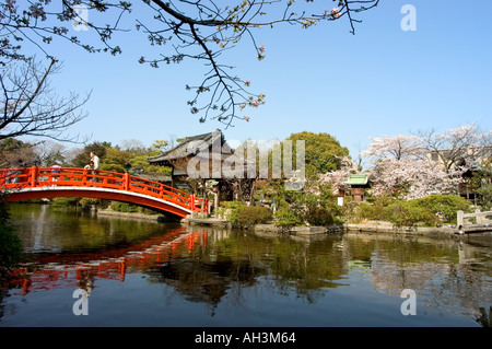 Shinsen en garden city Kyoto l'île de Honshu au Japon Banque D'Images