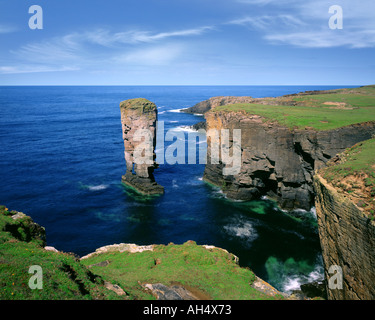 GB - Ecosse : Côte de Yesnaby sur Orkney continentale Banque D'Images