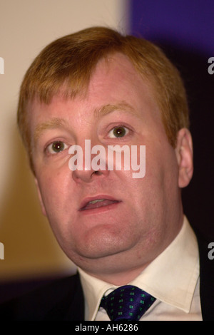 Politicien britannique Charles Kennedy MP illustré tout en chef du Parti libéral-démocrate Banque D'Images