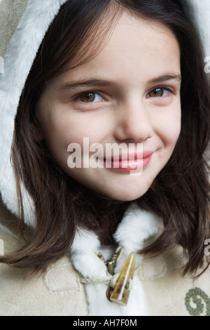 Portrait of a Girl smiling Banque D'Images
