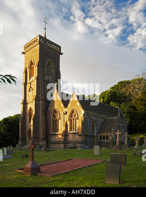 L'église paroissiale de St Etheldreda à West Quantoxhead St Audries, dans le Devon, UK Banque D'Images