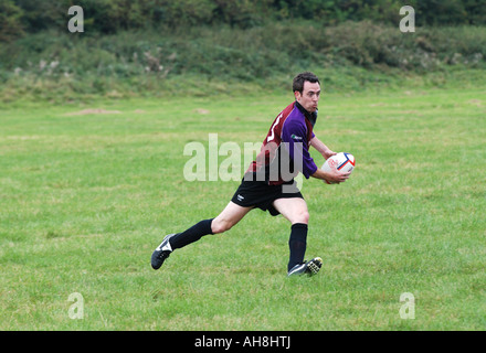 Rugby Club de jeu, Warwick, Warwickshire, England, UK Banque D'Images