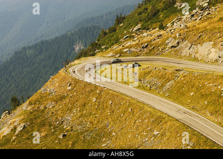 Fagaras Trans road, Roumanie, Europe de l'Est Banque D'Images