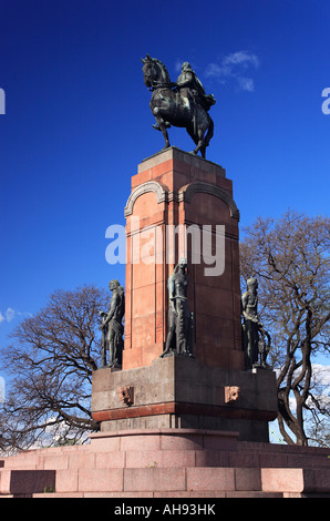 Monument au général Carlos Maria de Alvear, Recoleta, Buenos Aires, Argentine Banque D'Images