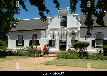 Cape Town Afrique du Sud Western Cape Winelands Boschendal RSA sur Manor House Banque D'Images