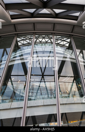 Détail architectural - l'intérieur de l'hôtel de ville de Londres Banque D'Images