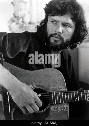 KRIS KRISTOFFERSON le chanteur et acteur sur 1975 Banque D'Images