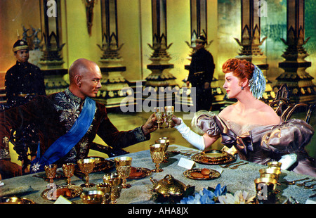 Le ROI ET MOI 1956 TCG film avec Yul Brynner et Deborah Kerr Banque D'Images