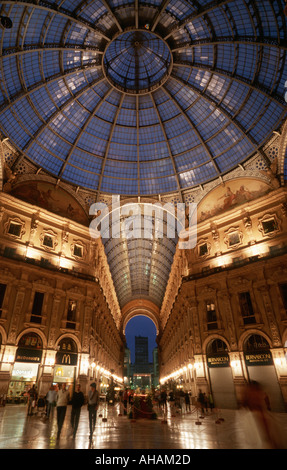 Milan Italie Galerie Vittorio Emanuele II Banque D'Images