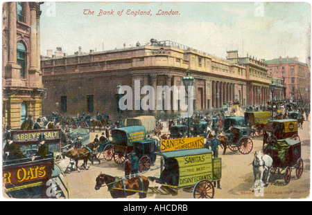 Banque d'Angleterre C1901 Banque D'Images