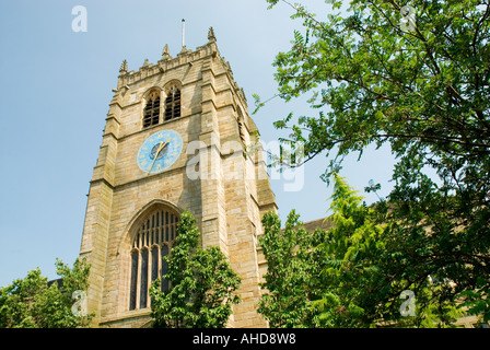 Tour de la cathédrale Bradford West Yorkshire Angleterre Banque D'Images