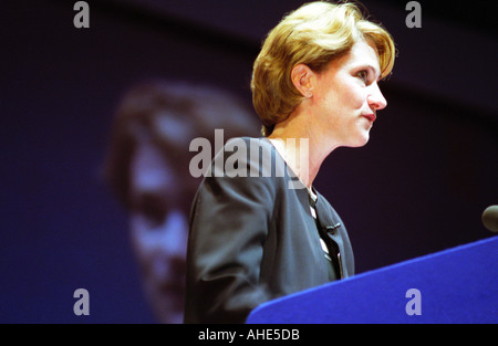 Barbara cassani american businesswoman avril 2003 Banque D'Images