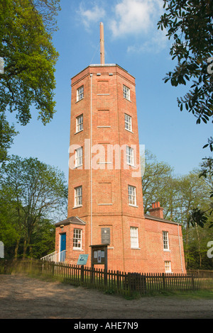 Chatley Heath Semaphore Tower Surrey Wisley Banque D'Images