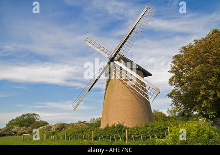 Moulin à vent de Bembridge Ile de Wight Angleterre windpower UK Banque D'Images