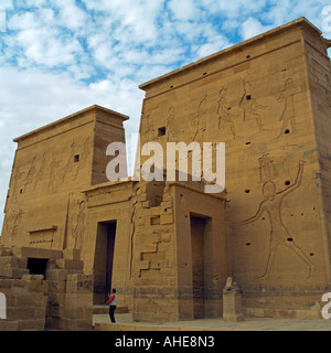 Temple de Philae Banque D'Images