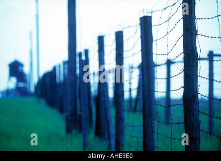 Camp de concentration de Majdanek, Lublin, Pologne Malopolska, Banque D'Images