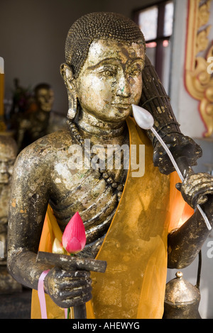 Figure de Bouddha à Temple Wat Payoon, Thaïlande. Banque D'Images