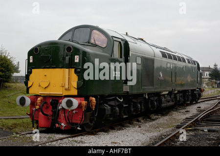 English electric type 4 Classe 40 PAS D212 aureol Centre Midland Railway butterley derbyshire en Angleterre Banque D'Images