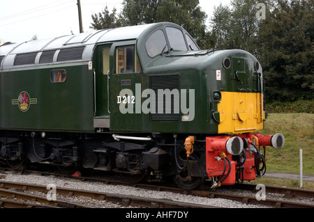 English electric type 4 Classe 40 PAS D212 aureol Centre Midland Railway butterley derbyshire en Angleterre Banque D'Images