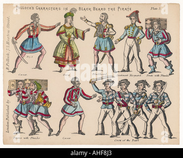 Théâtre Blackbeard Banque D'Images