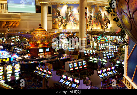 Au Casino Aladdin Resort and Casino Las Vegas Banque D'Images
