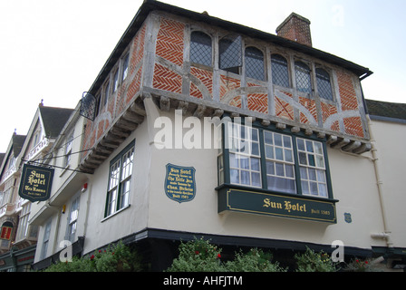 L'hôtel Sun, Sun Street, Canterbury, Kent, England, United Kingdom Banque D'Images