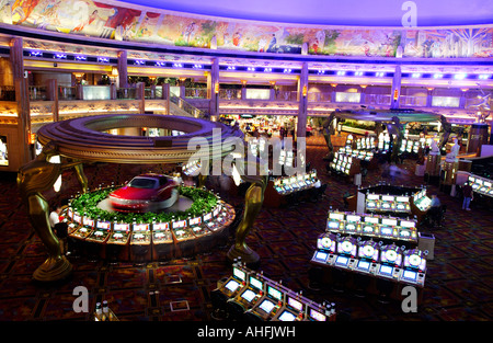 Las Vegas casino MGM de l'intérieur Banque D'Images