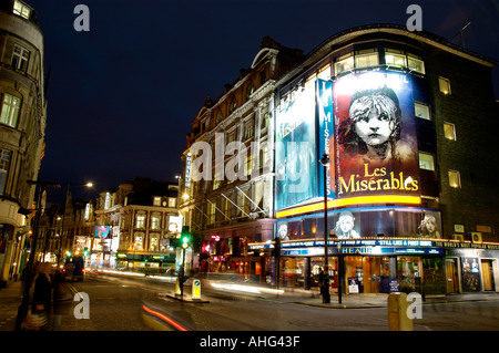 Royaume-Uni, Londres, The West End, Theatreland, Shaftesbury Avenue, The Queens Theatre, les Miserables Banque D'Images