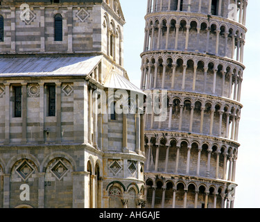 Il - Toscane : Tour de Pise Banque D'Images