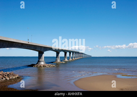 Du Pont de la Confédération qui couvre le Northumberland entre le Canada Nouveau Brunswick et l'Île du Prince Édouard Banque D'Images