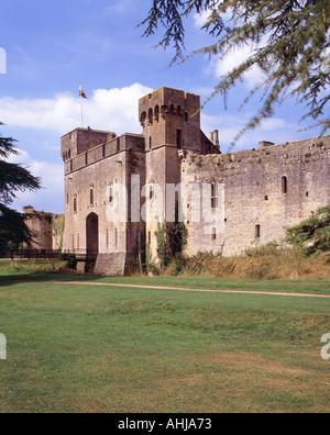 CALDICOT MONMOUTHSHIRE CHÂTEAU ENGLAND UK Banque D'Images