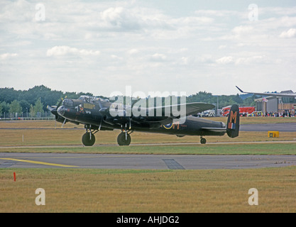 L'Avro Lancaster Farnborough 2006. Banque D'Images