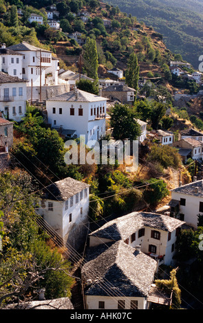 Grèce centrale thessalie pélion pélion village de makrinitsa Banque D'Images