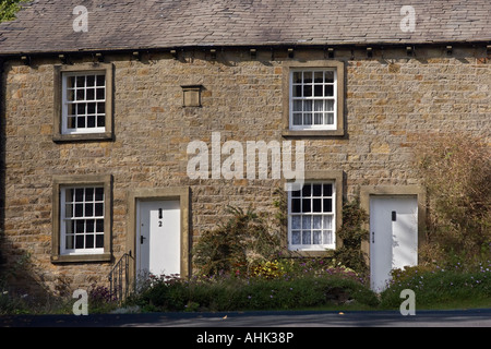 Gites dans le village de Downham Banque D'Images